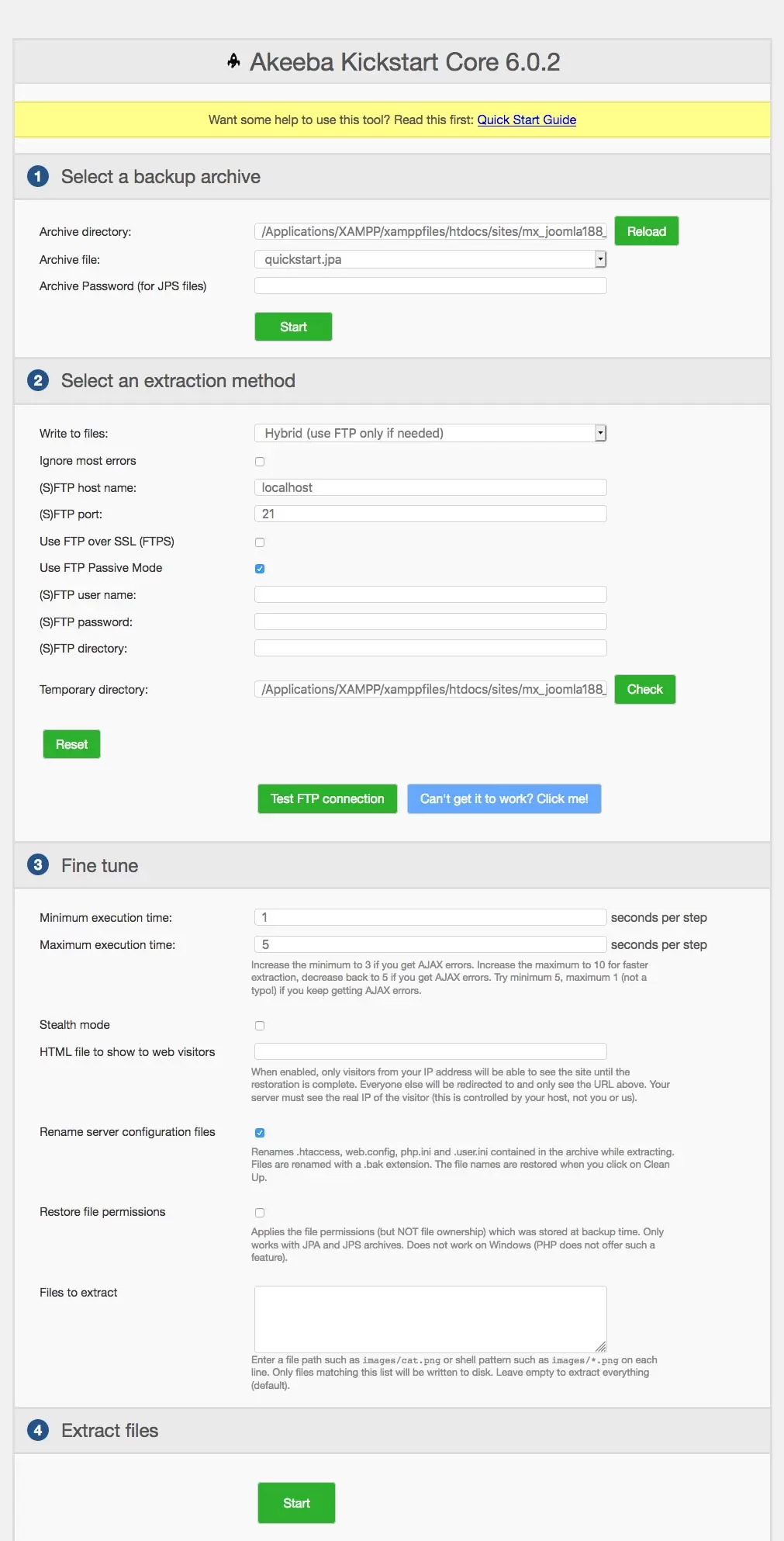 akeeba kickstart core akeeba kickstart core