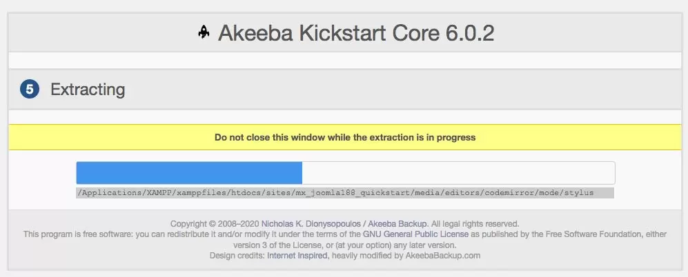 quickstart akeeba kickstart extracting quickstart akeeba kickstart extracting