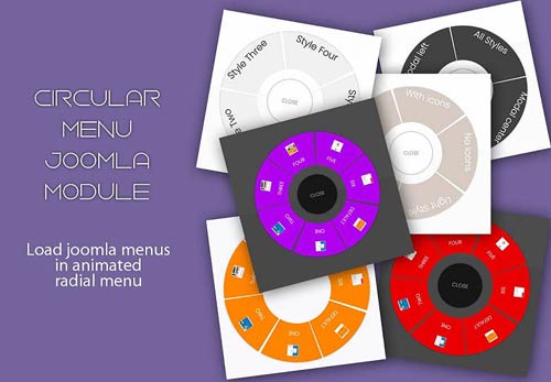 Mx Circular Menu