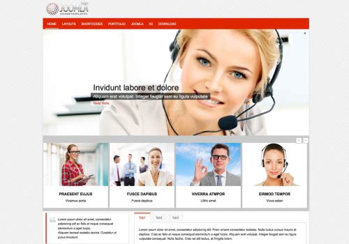 Business Consulting Joomla template