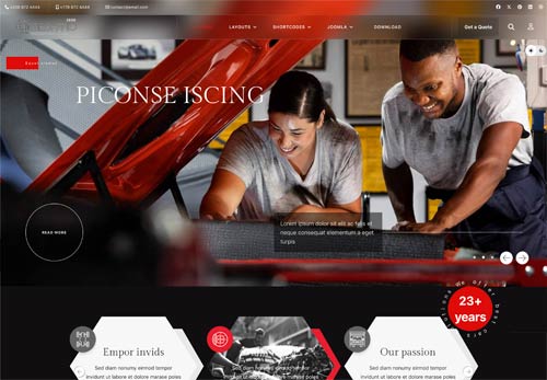 Auto Mechanic Joomla Template