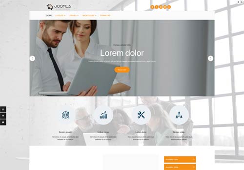 Creative Agency Joomla Template