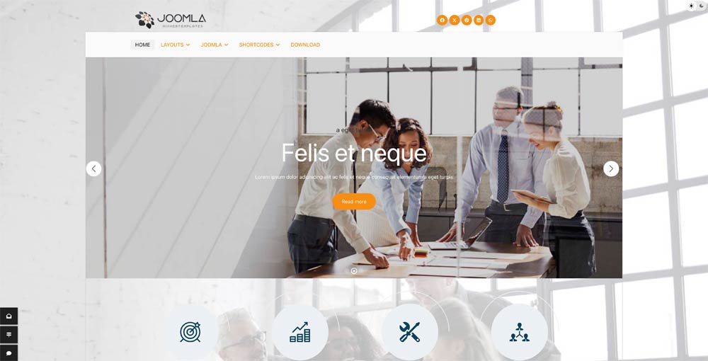 Creative Agency Joomla Template