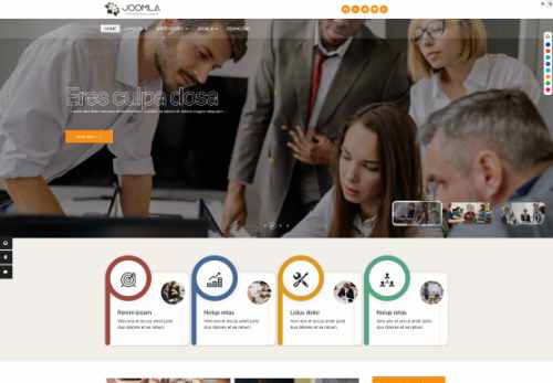 Template Joomla per agenzie creative
