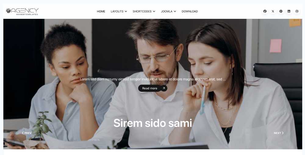 Corporate Business Joomla Template